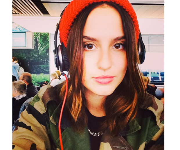 Lucy's cool camo print jacket: Shop the look