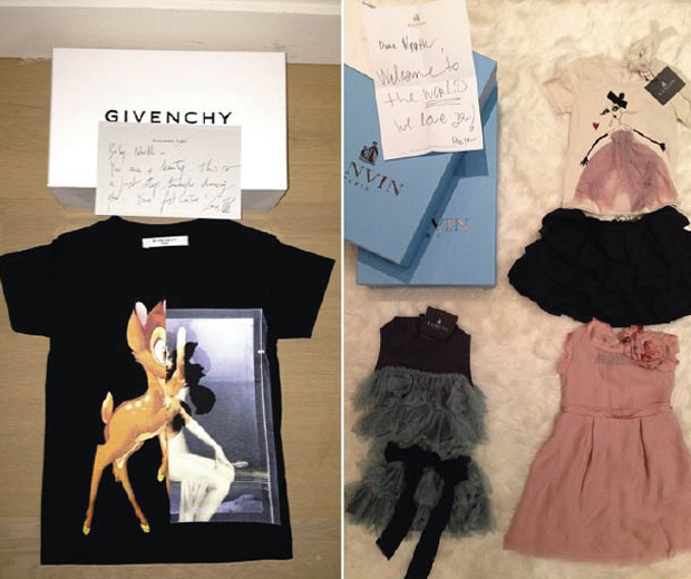 North has over 200 items in her wardobe that she's never worn