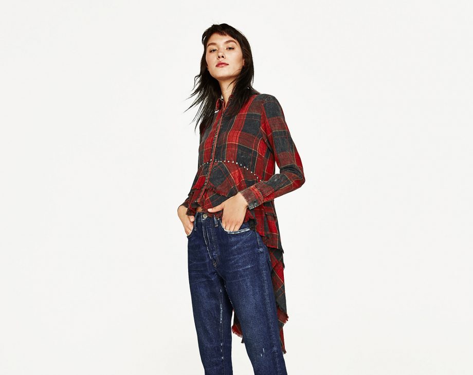 Zara Checked Shirt, £39.99