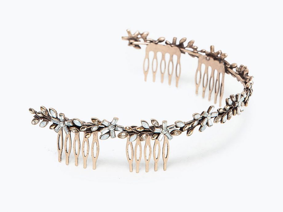 Zara Crystal Flower Headband, £19.99