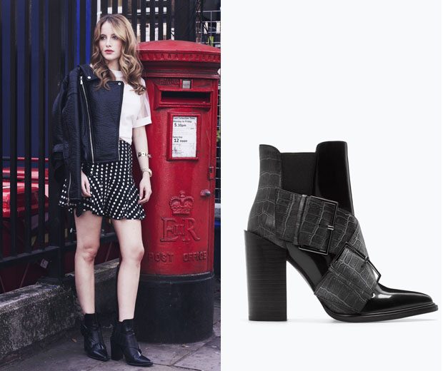 Rosie's a fan of these buckled beauties