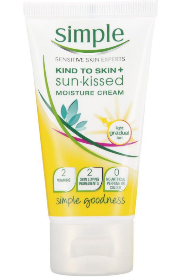 Simple Kind To Skin Sun Kissed Moisture Cream, £4.99