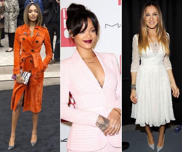 Jourdan Dunn, Rihanna and SJP.