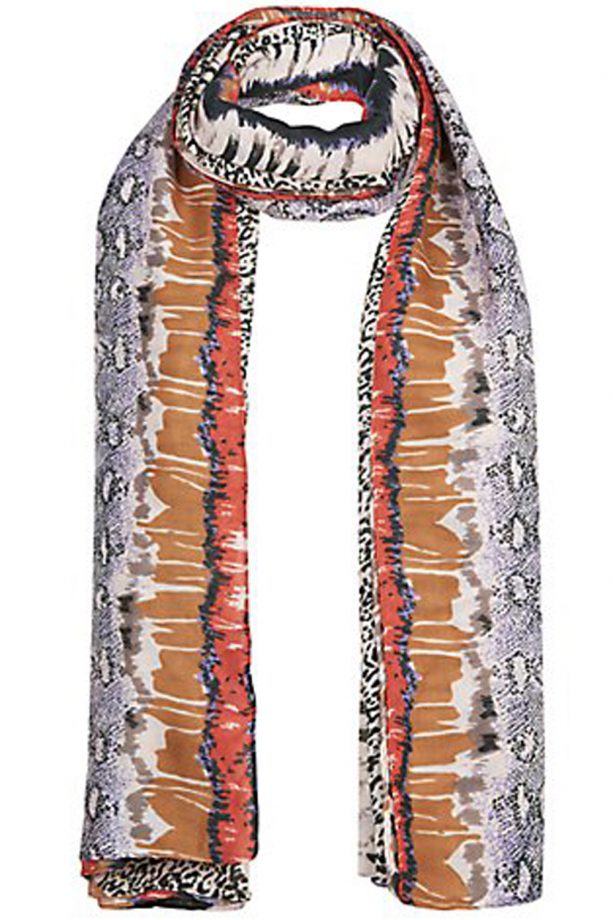 New Look Animal Print Scarf, £9.99