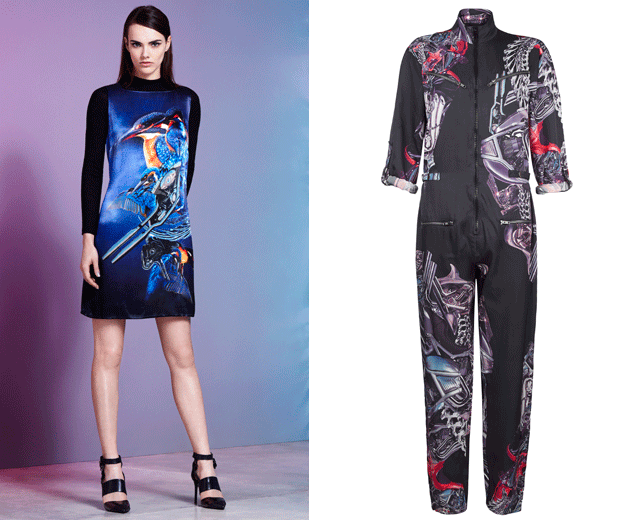 Catwalk designer Jean Pierre Braganza's collection for the River Island Design Forum