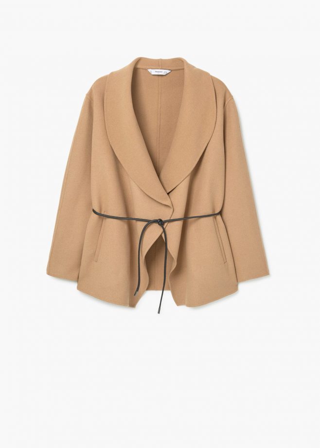 Wool Short Coat, £89.99, Mango