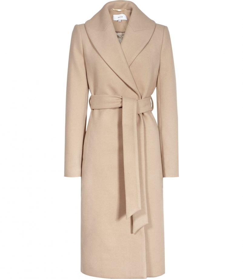 Long Wrap Coat, £325, Reiss