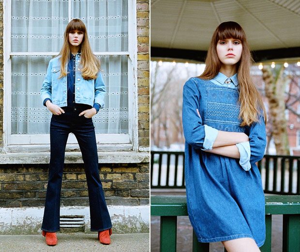 From flares to embroidered dresses, we love Topshop's cool retro denim collection