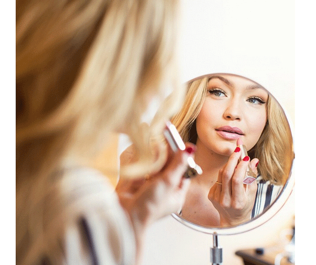Gigi's Instagram of her flawless Met Ball Make Up