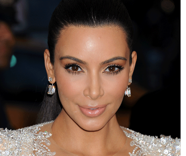 Kim Kardashian's flawless make up at the Met Ball
