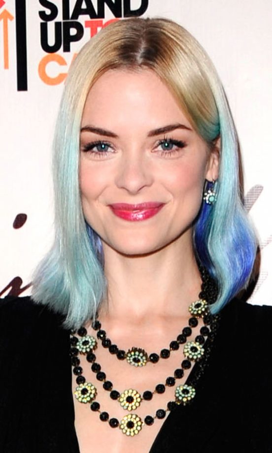 Jamie King With Dip Dye Hair, 2012
