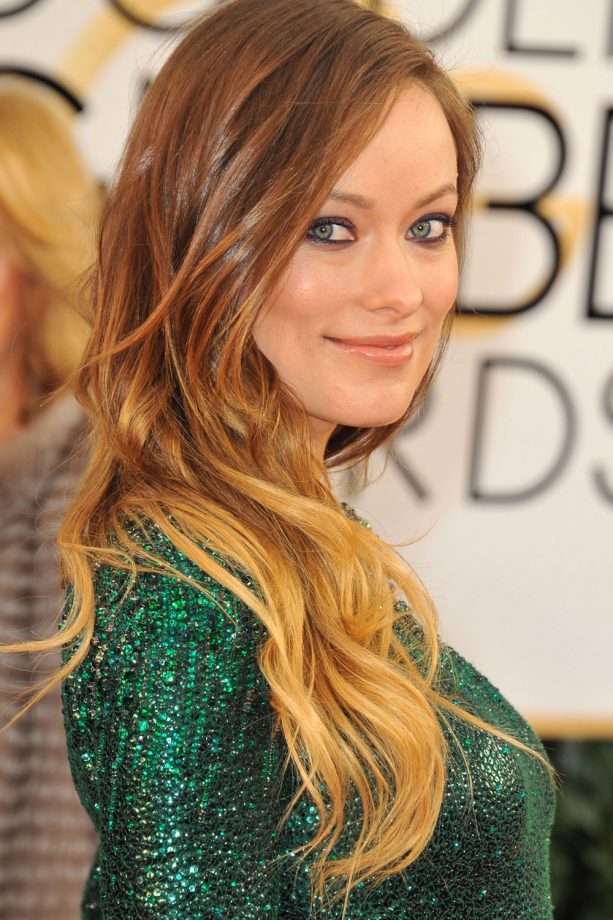 Olivia Wilde Amps Up Her Hair For The Golden Globe Awards, 2014