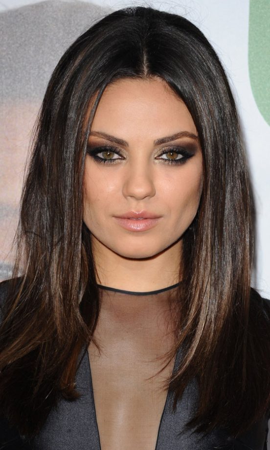 Long Haircut: Mila Kunis's Sleek Straight 'Do Is Great For Mid-Length Hair, 2012