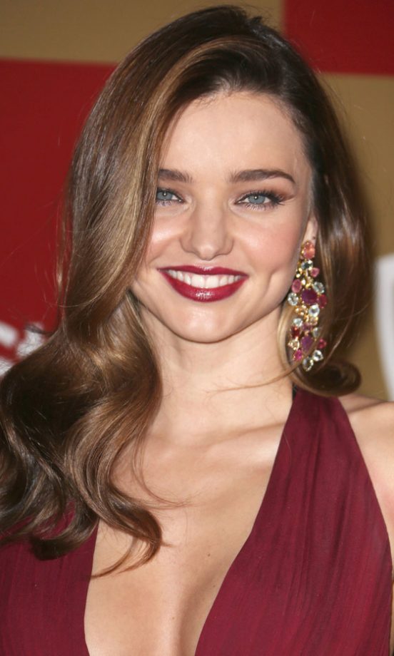 Long Haircut: Miranda Kerr's Waterfall Waves Look Red-Carpet Worthy, 2013