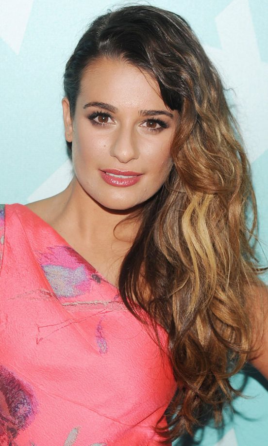 Lea Michele's Tousled Waves Look Effortless, 2013