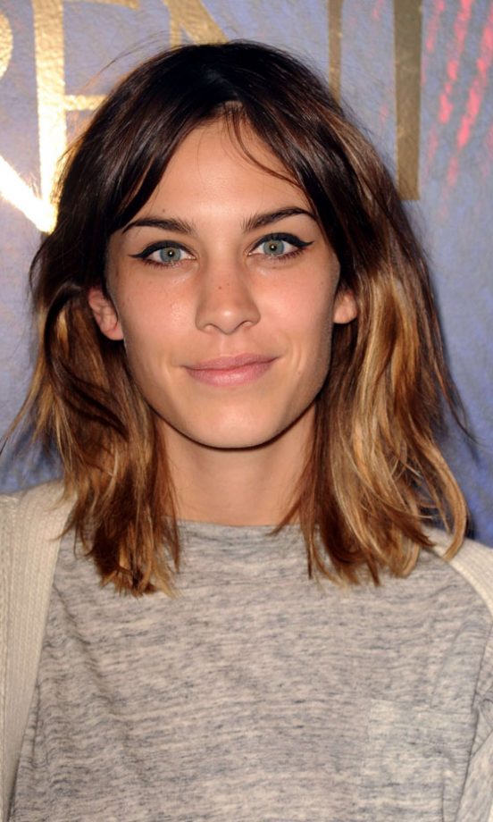 Alexa Chung With Dip Dye Hair, 2010