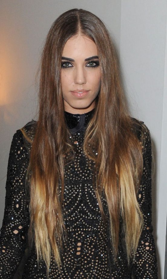 Amber Le Bon With Dip Dye Hair, 2011