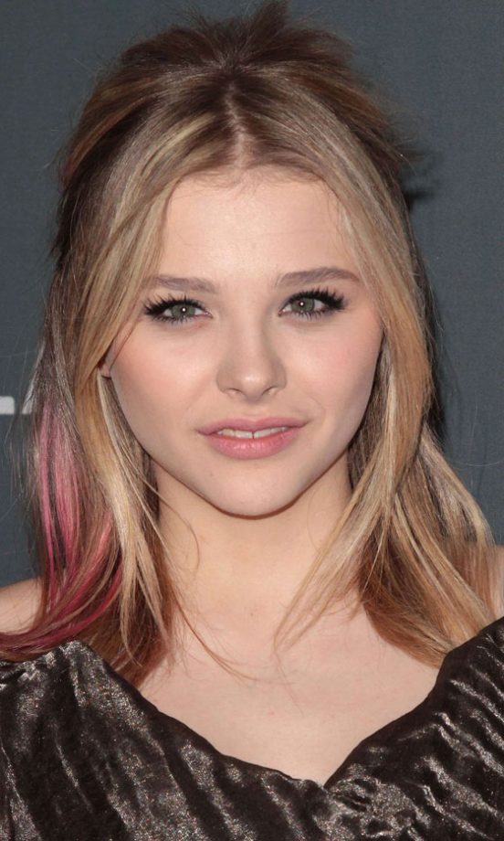 Chloe Grace Moretz With Dip Dye Hair, 2010