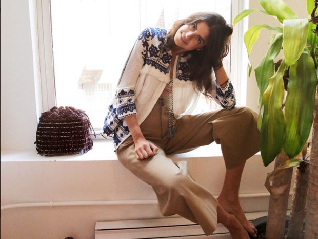Remember when Man Repeller wore THAT Zara top....