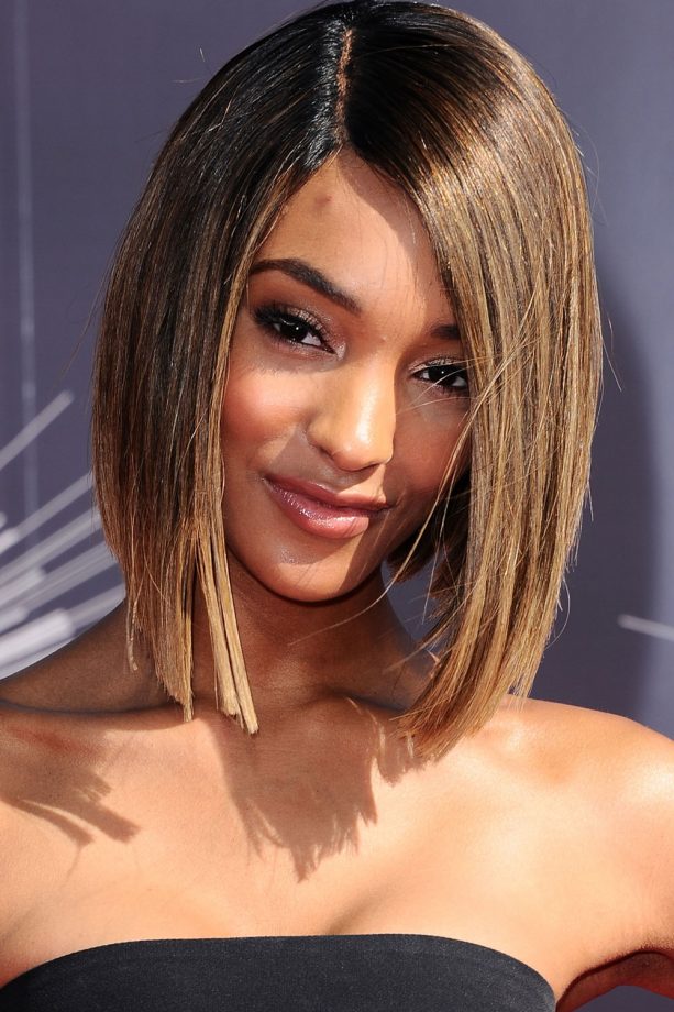 Jourdan Dunn Debuts Her New Short Hairstyle At The MTV Video Music Awards, 2014