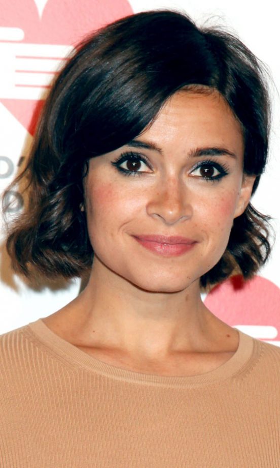 Miroslava Duma's Short Curled Do At The 'God's Love We Deliver' Event