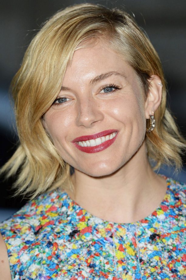 Sienna Miller Flicks Out Her New Short Hair For The 'Effie Gray' London Premiere, 2014