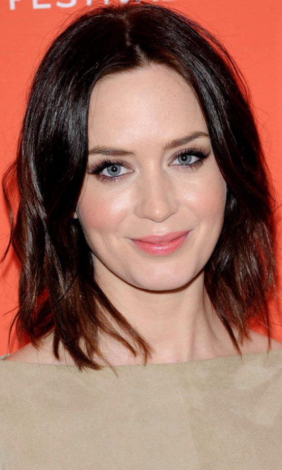 Emily Blunt's Short Hairstyle At The Your Sister's Sister Premiere, 2012