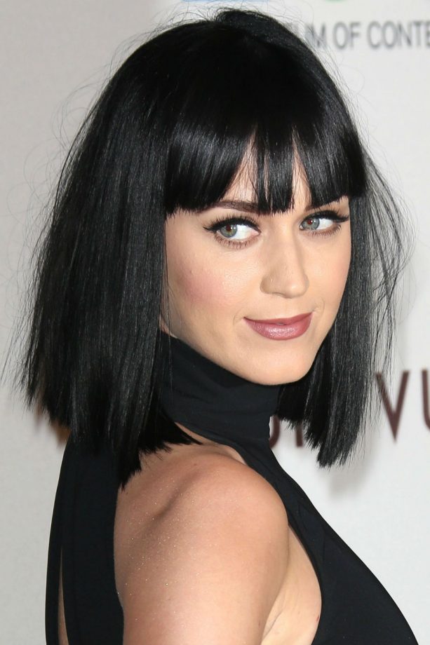 Katy Perry Works Short And Sleek Locks At The MOCA 35th Anniversary Gala In LA, 2014