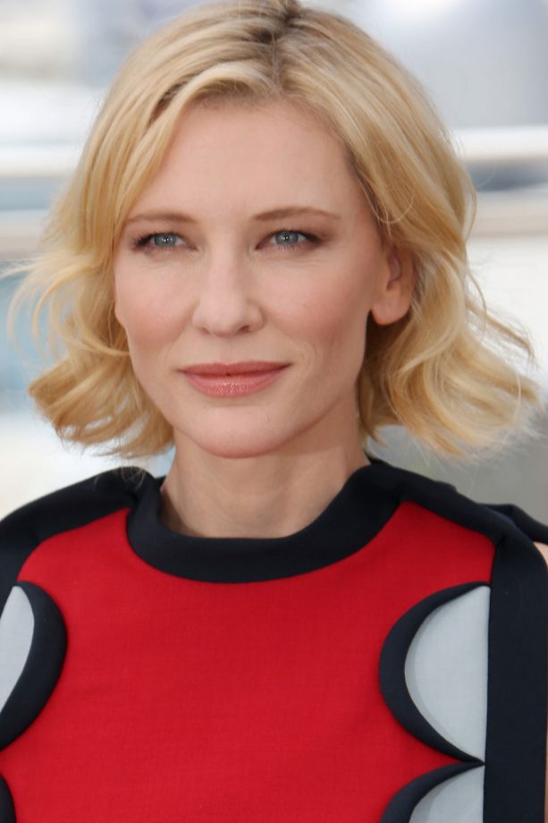 Cate Blanchett Works A Relaxed Flicked Out Bob At Cannes Film Festival, 2014