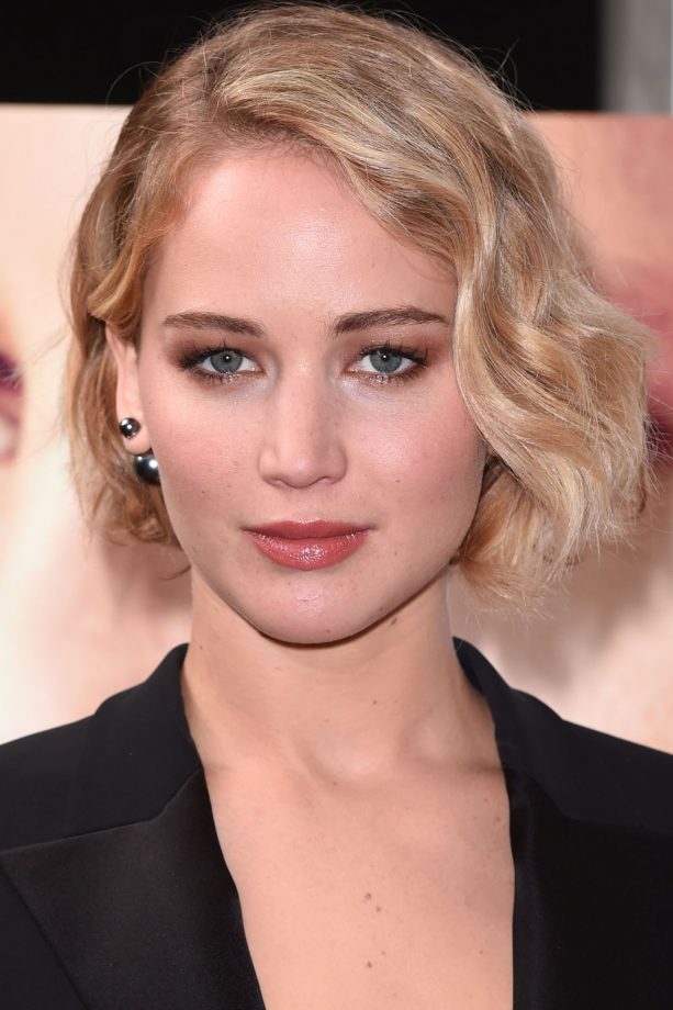 Jennifer Lawrence Works A Wavey Bob At The BFI London Film Festival, 2014