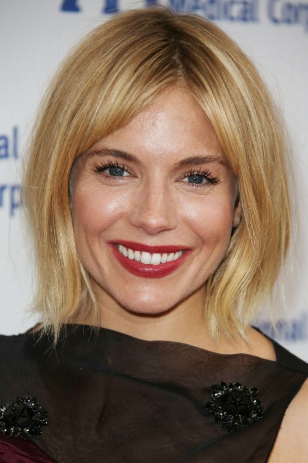 Sienna Miller Goes For A Classic Bob At The International Medical Corps Awards, 2014