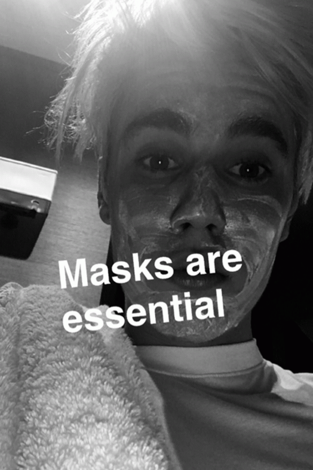 Justin Bieber Is Giving Beauty Advice On Snapchat These Days, 2015
