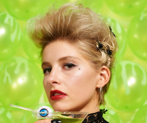 Spooky But Sexy Halloween Hair Look