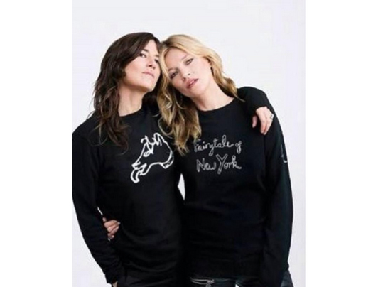 Kate Moss and Bella Freud's Save The Children Christmas jumper