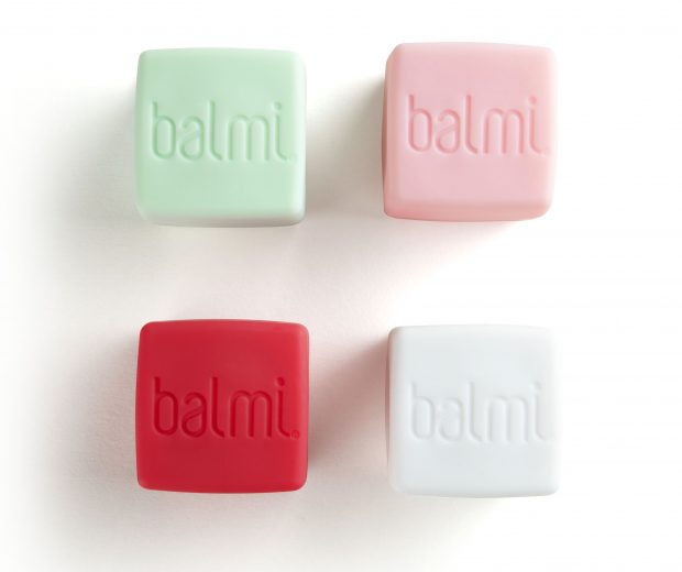 Flavours clockwise: Mint, Strawberry, Raspberry and Coconut