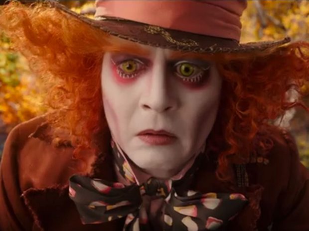 Johnny Depp as that (very) Mad Hatter