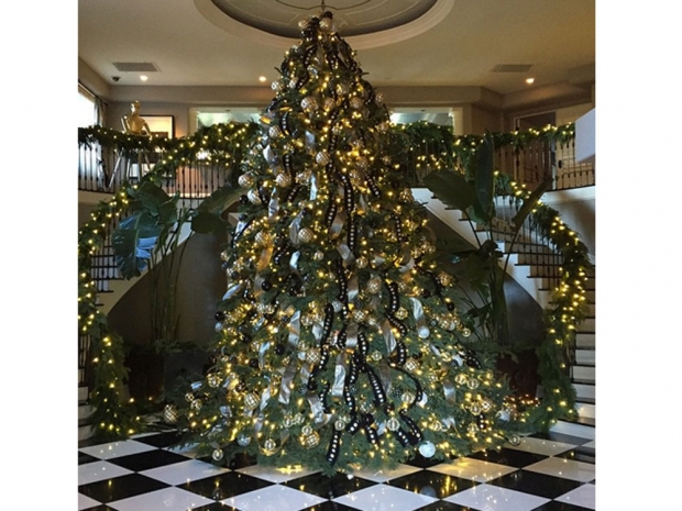 Check Out The Most Insane Celebrity Christmas Trees
