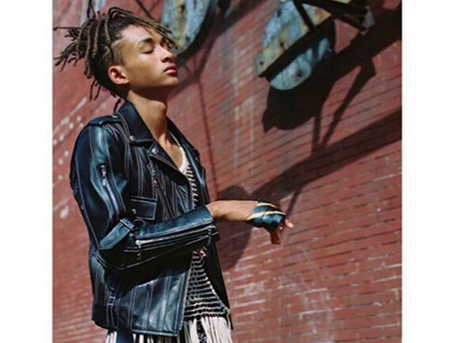 Jaden Smith is one of the stars of the Louis Vuitton womenswear campaign.
