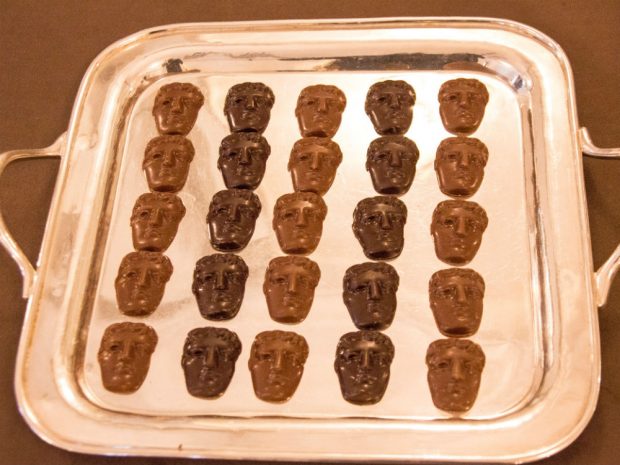 BAFTA Food: How cute are these chocolates?
