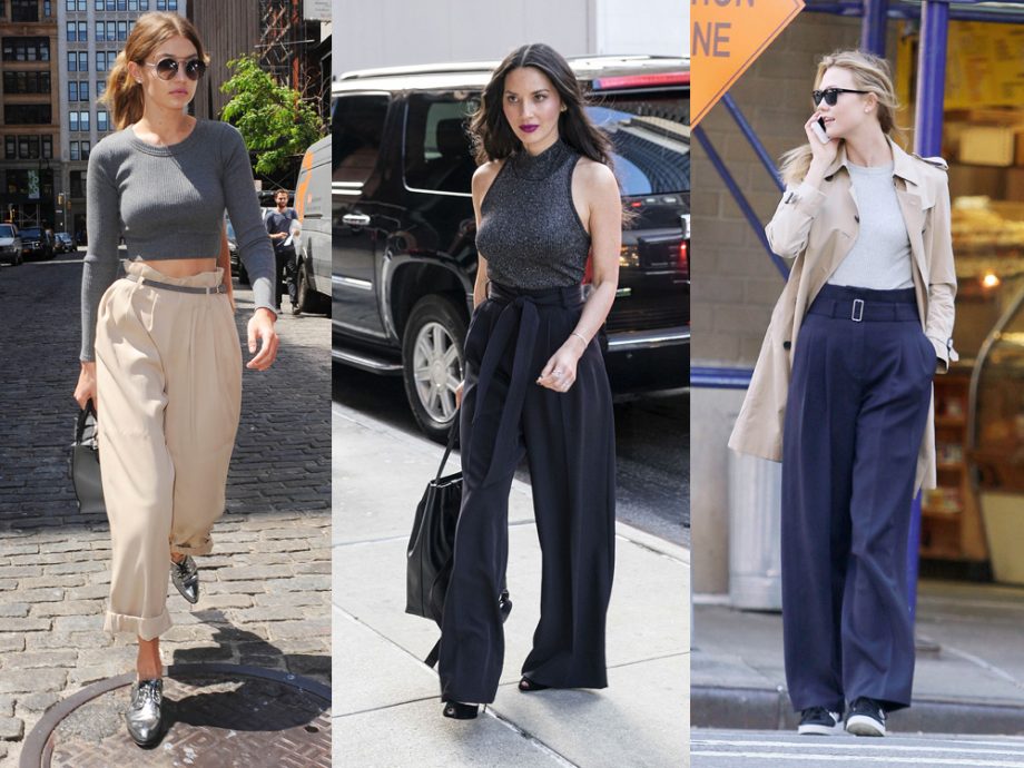 Gigi Hadid, Olivia Munn and Karlie Kloss all know the benefits of a paperbag waist