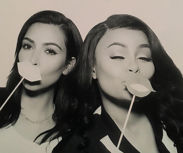 khloe kardashian birthday kim blac chyna