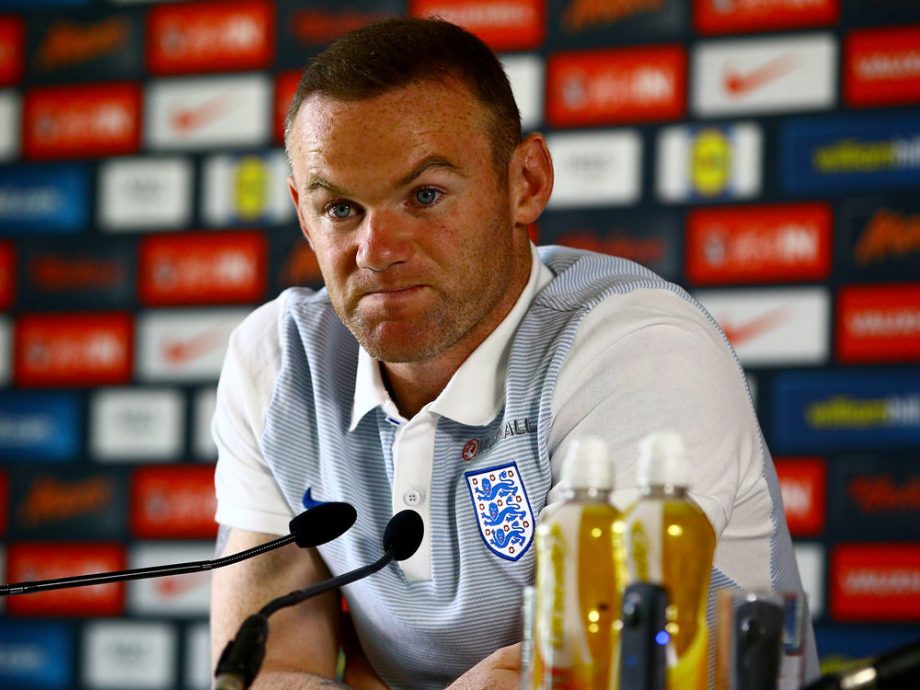 Wayne Rooney had captained England's team