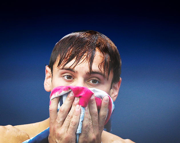 Tom Daley at the Rio Olympics