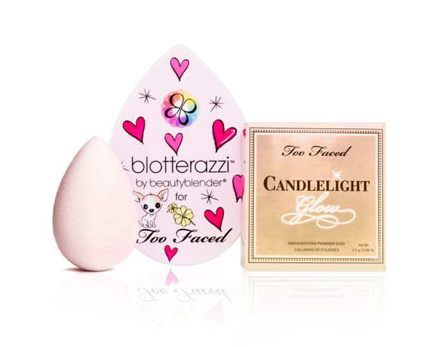 beautyblender, too faced