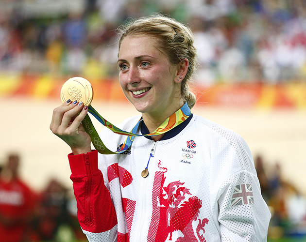 Laura Trott at the Olympics