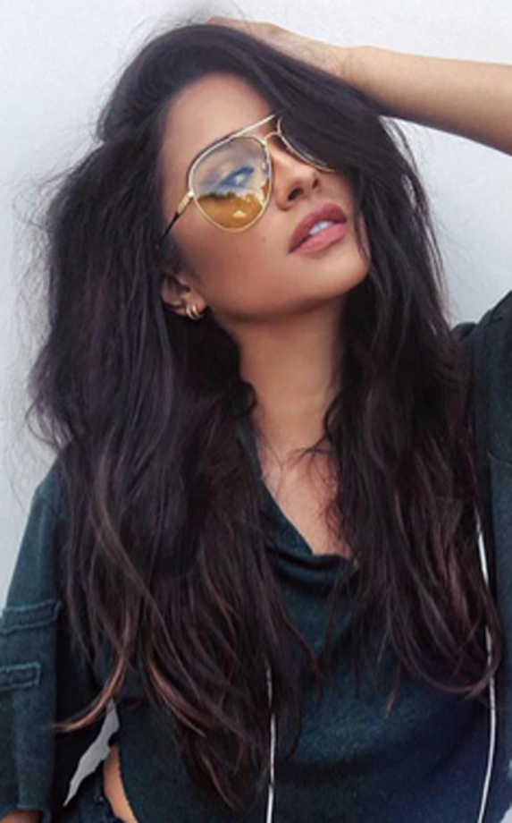 Shay Mitchell's Messy Black Hair Must Be Full Of Secrets, Gorgeous. 2016.