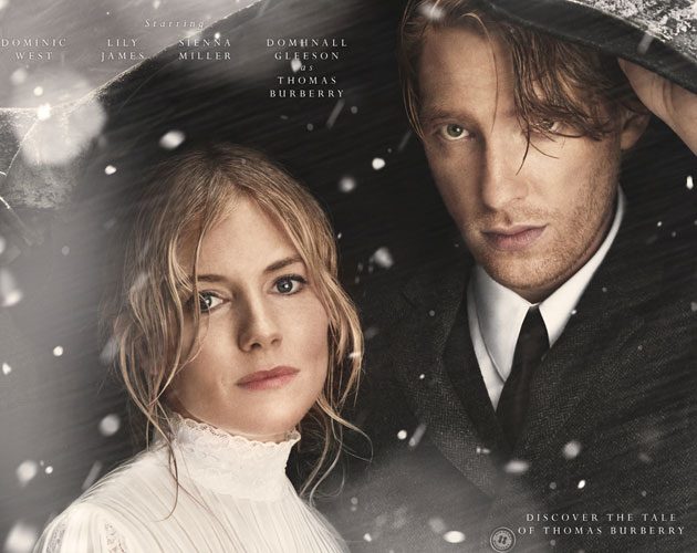 Sienna Miller delights as Thomas Burberry's love interest
