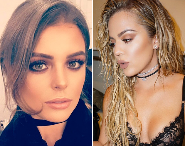 Has TOWIE’s Chloe Lewis Been Stealing Khloe Kardashian’s Instagram Tactics?