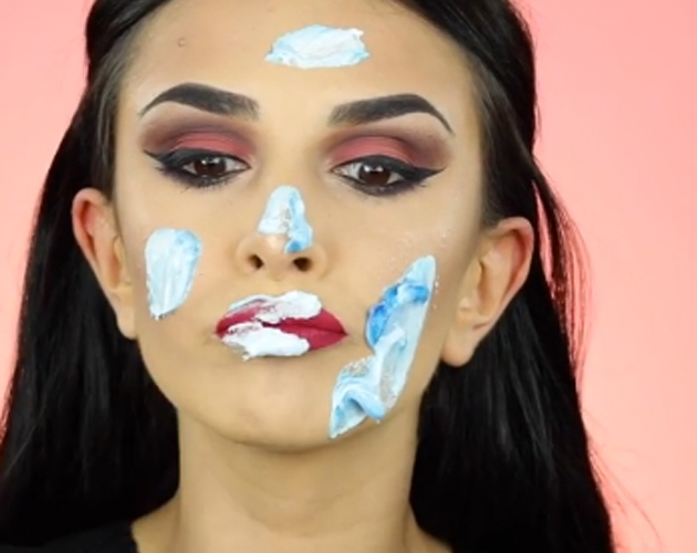 This Beauty Blogger Used Shaving Foam As A Make Up Remover