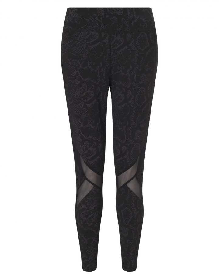Snake Print Mesh Legging, £32, Lipsy